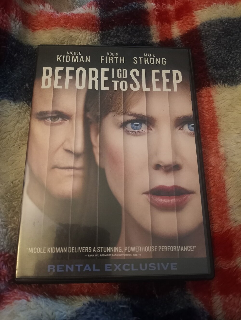 Before I Go To Sleep DVD